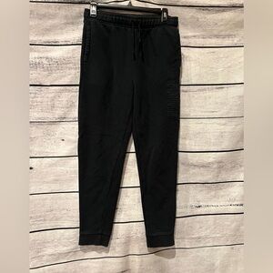 Puma Boys Youth Black Sweatpants Joggers Size L 14-16 Warm